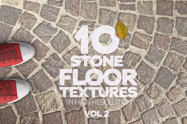 1 Stone Floor Textures x10 Vol 2 (2340)